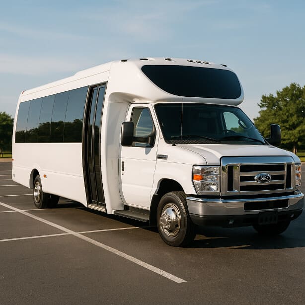 Richardson Shuttle Bus Rentals 20 Passenger Shuttle Bus