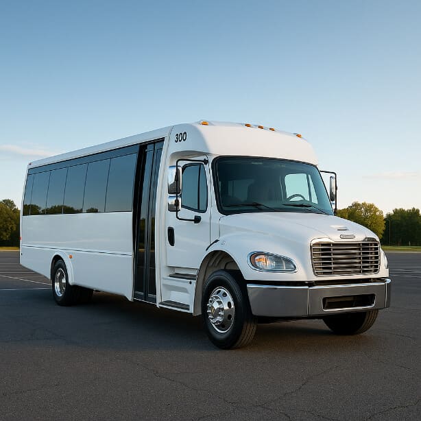 Richardson Shuttle Bus Rentals 25 Passenger Shuttle Bus