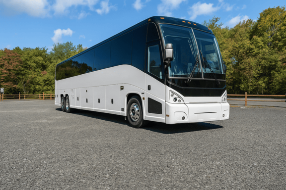 Richardson Shuttle Bus Rentals 56 Passenger Shuttle Bus